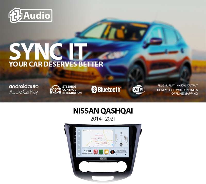 TT Audio 9" replacement radio NISSAN QASHQAI (CLASS D)