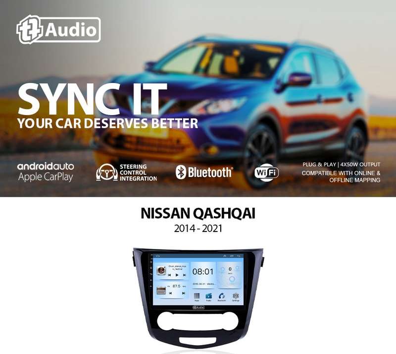 TT Audio 9" replacement radio NISSAN QASHQAI (ECO)