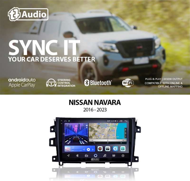 TT Audio 9" replacement radio for NISSAN Navara 2015-2024 (2K SCREEN)