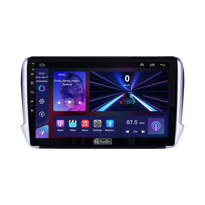 TT Audio 9" replacement radio for PEUGEOT 2008 2014- 2017 (MID SPEC)