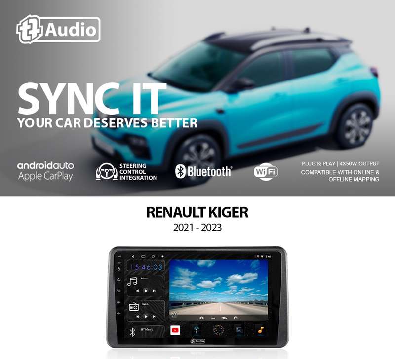 TT Audio 9" replacement radio for RENAULT KIGER 2021-2024 (4G ULTRA)