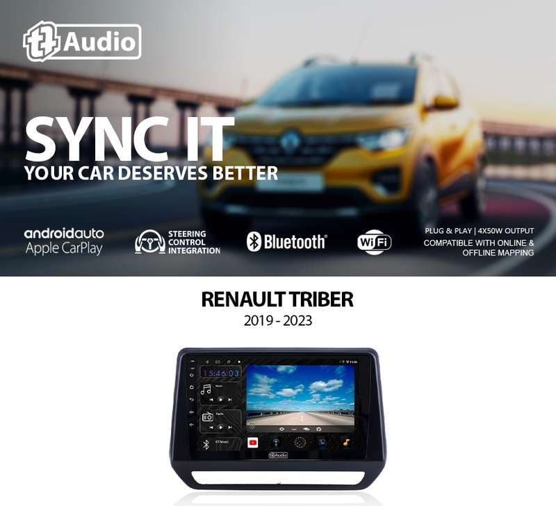 TT Audio 9" replacement radio for RENAULT Renault Triber 2019-2024 (4G ULTRA)