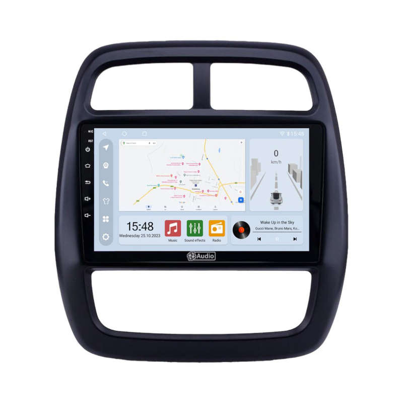 TT Audio 9" replacement radio for RENAULT Kwid 2012-2017 (2K SCREEN)
