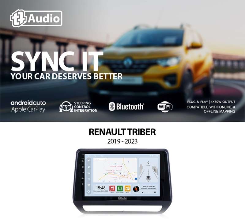 TT Audio 9" replacement radio for RENAULT Renault Triber 2019-2024 (CLASS D)