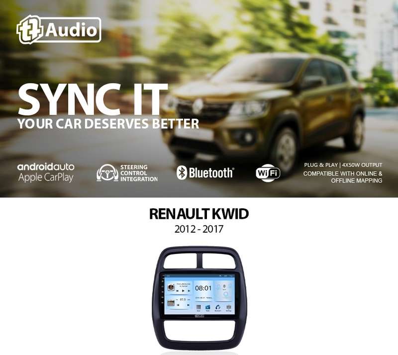 TT Audio 9" replacement radio for RENAULT Kwid 2012-2017 (ECO)