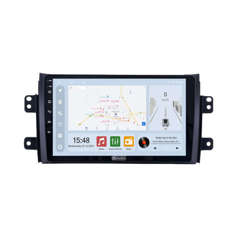 TT Audio 9" replacement radio for SUZUKI SX4 2006-2012 (CLASS D)