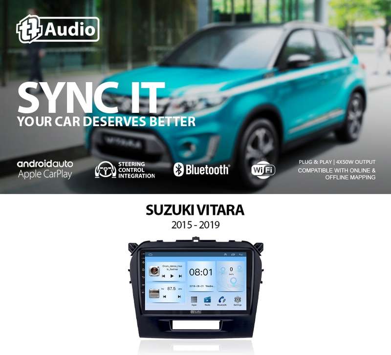 TT Audio 9" replacement radio for SUZUKI VITARA 2015-2019 (ECO)