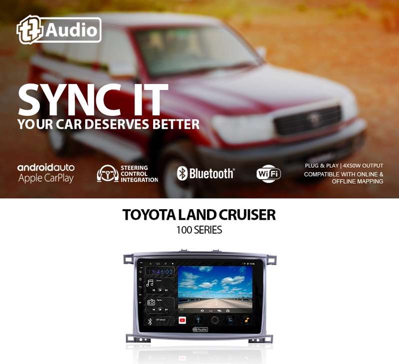 TT Audio 9" replacement radio for TOYOTA 100 SERIES (4G ULTRA)