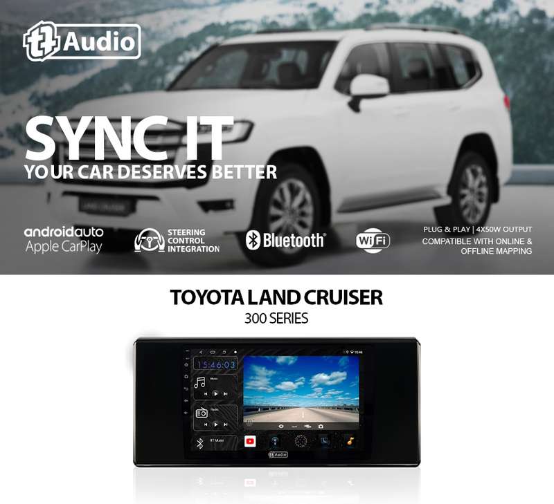 TT Audio 9" replacement radio for TOYOTA 300 SERIES (4G ULTRA)