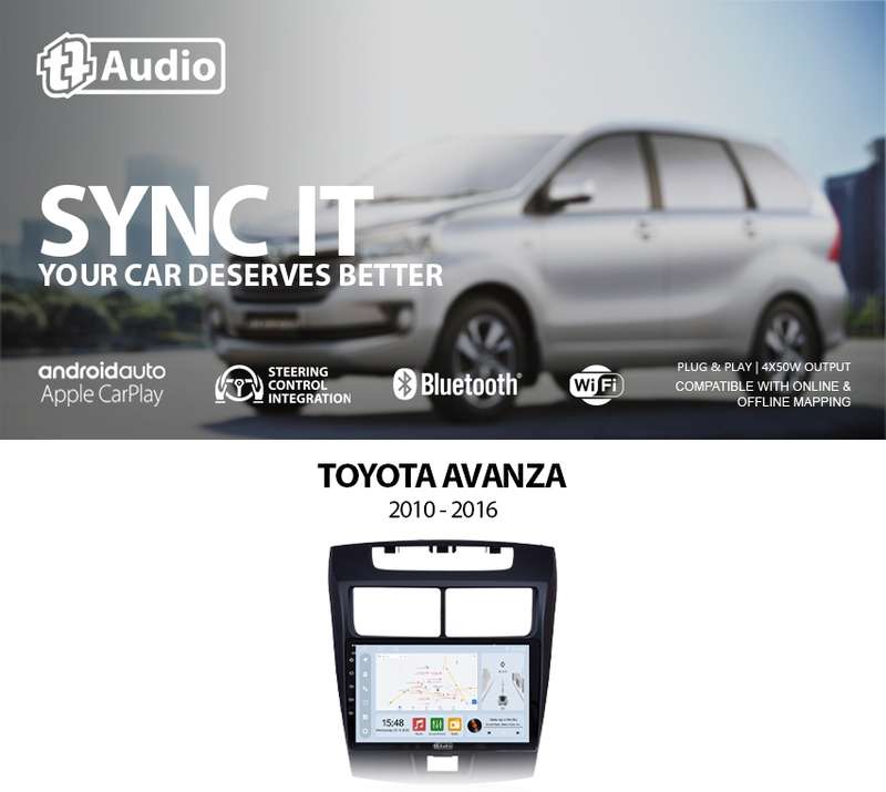 TT Audio 9" replacement radio for TOYOTA Avanza 2010-2016 (ECO)
