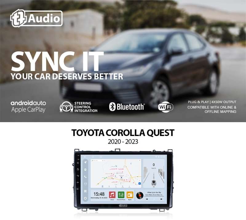 TT Audio 9" replacement radio for TOYOTA COROLLA 2014-2020 (ECO)
