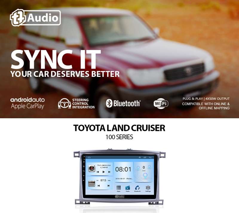 TT Audio 9" replacement radio for TOYOTA 100 SERIES (ECO)