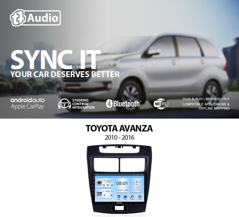 TT Audio 9" replacement radio for TOYOTA Avanza 2010-2016 (ECO)