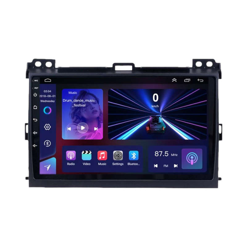 TT Audio 9" replacement radio for TOYOTA PRADO 2007-2010 (MID SPEC)