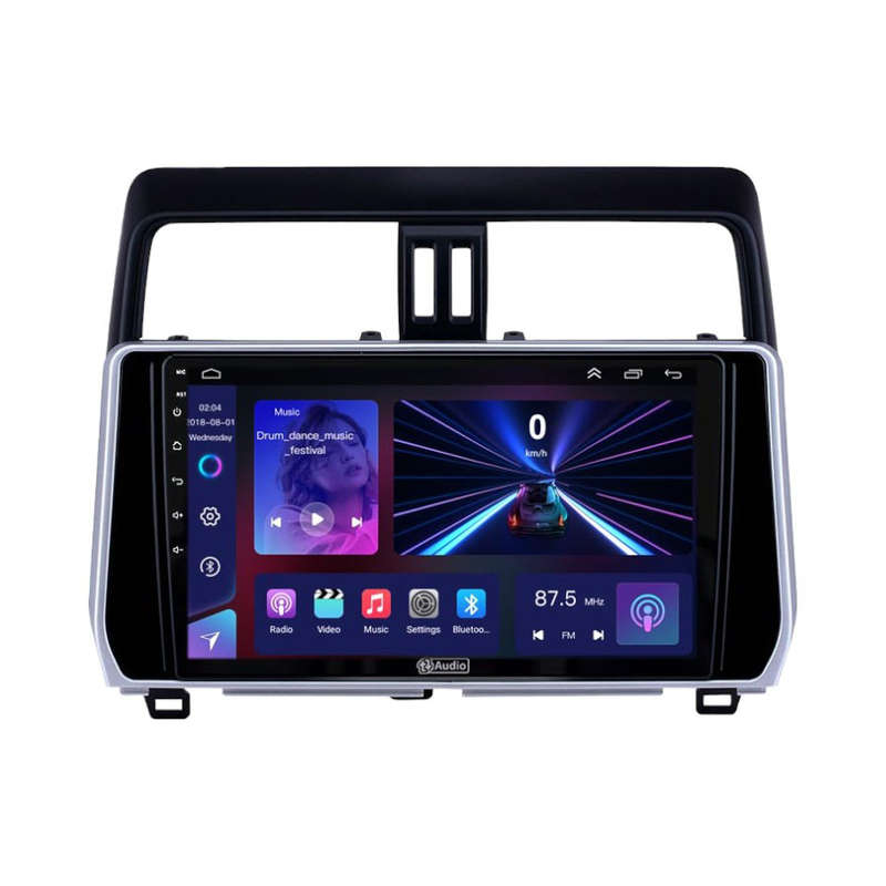 TT Audio 10" replacement radio for TOYOTA PRADO 2018-2023 (MID SPEC)