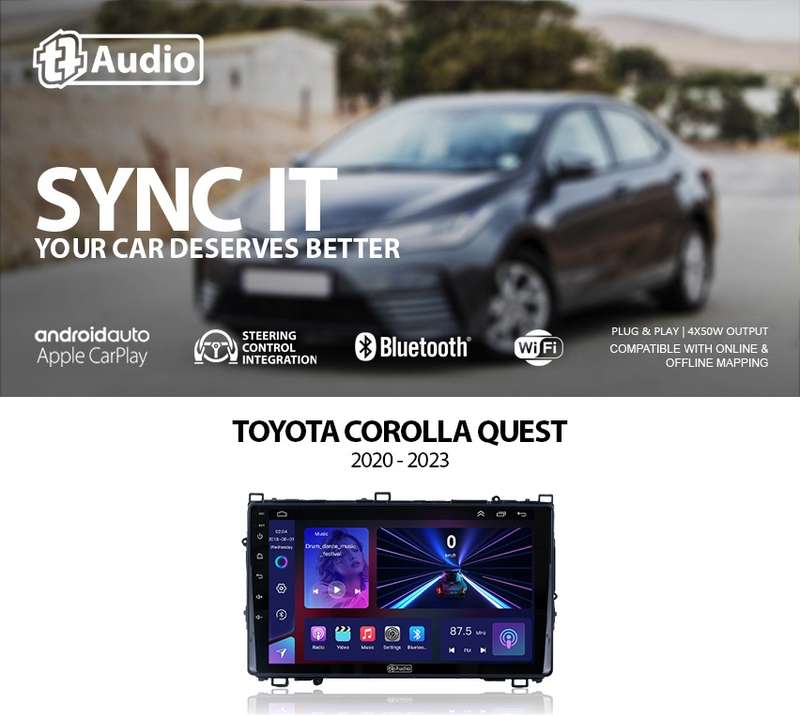 TT Audio 9" replacement radio for TOYOTA COROLLA 2014-2020 (ECO)
