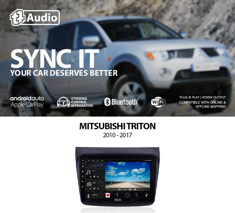TT Audio 9" replacement radio for MITSUBISHI TRITON/PAJERO 2010-2017 (4G ULTRA)