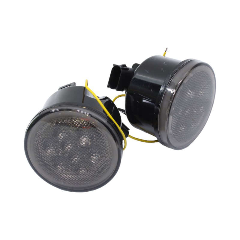 LED360 LED turning light with angel eyes for Jeep Wrangler - 88mm diametre)