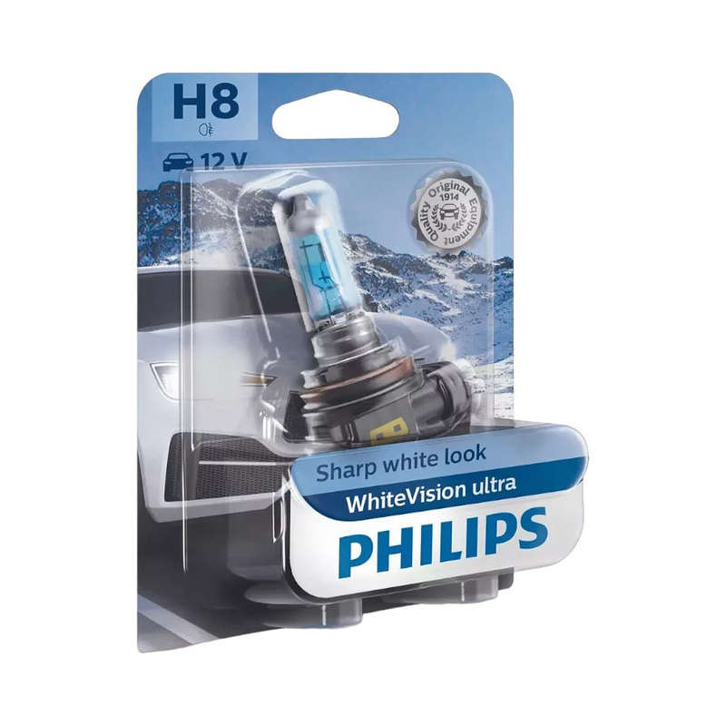 Philips Intense White Xenon Effect H8 Headlight Bulb (each)
