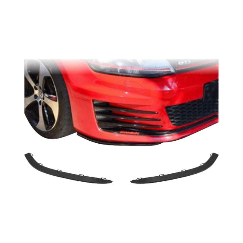 Bumper Splitters for VW Golf Mk7 (2piece set)