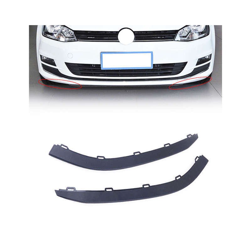 Plastic Clip-on Lower Splitter for VW Golf Mk7 (RHS)