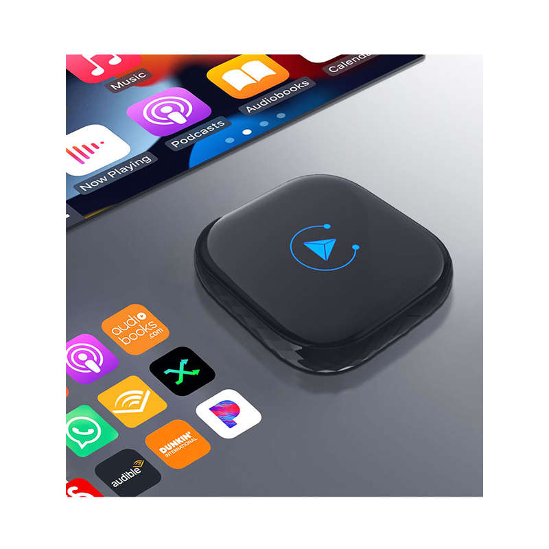 CP85 2 Channels CarPlay Android Auto Dongle WiFi Vehicle Wired to Wireless Adapter