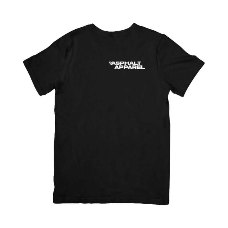 Asphalt Apparelt Porsche GT3 Black T-Shirt (Medium)