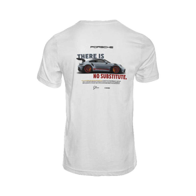 Asphalt Apparelt Porsche GT3 White T-Shirt (X Large)