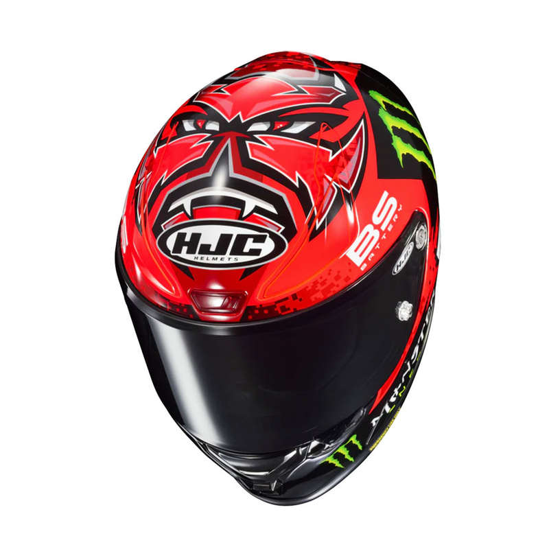 Motorbike HJC MC1 Monster Quartararo Helmet (Medium)