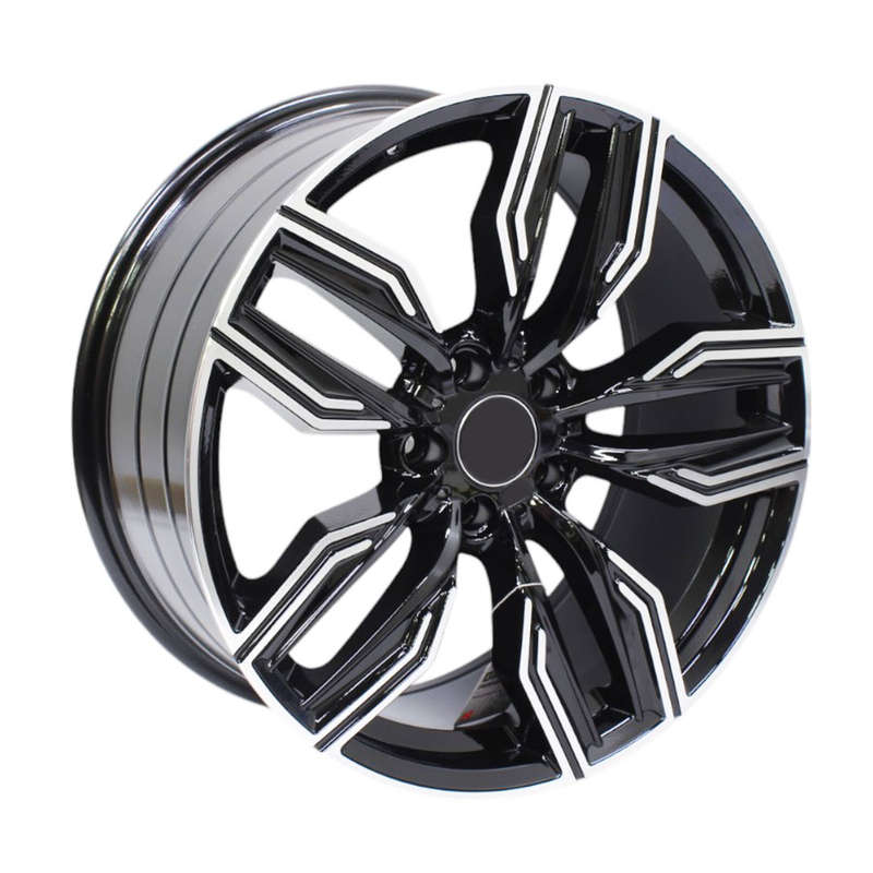 18" GR185402 5/120 Black Machine Face Alloy Wheels