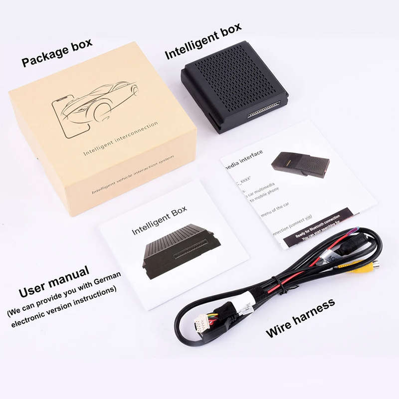Wireless CarPlay & Android Auto AI Box for Mercedes-Benz NTG 4.5 (2011-2015)