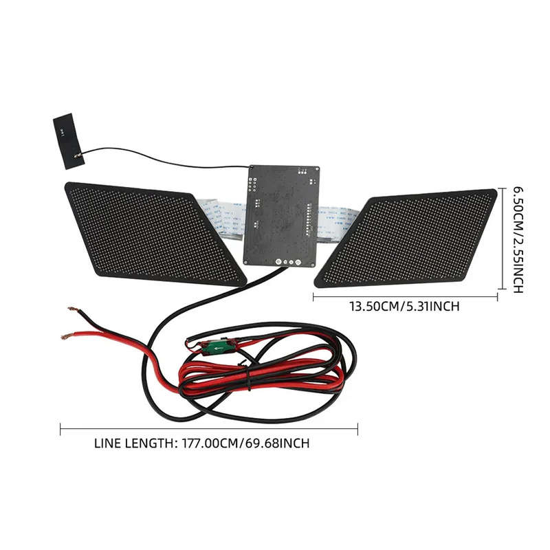 Smart LED Winking Eagle Eyes Display - Bluetooth App Controlled