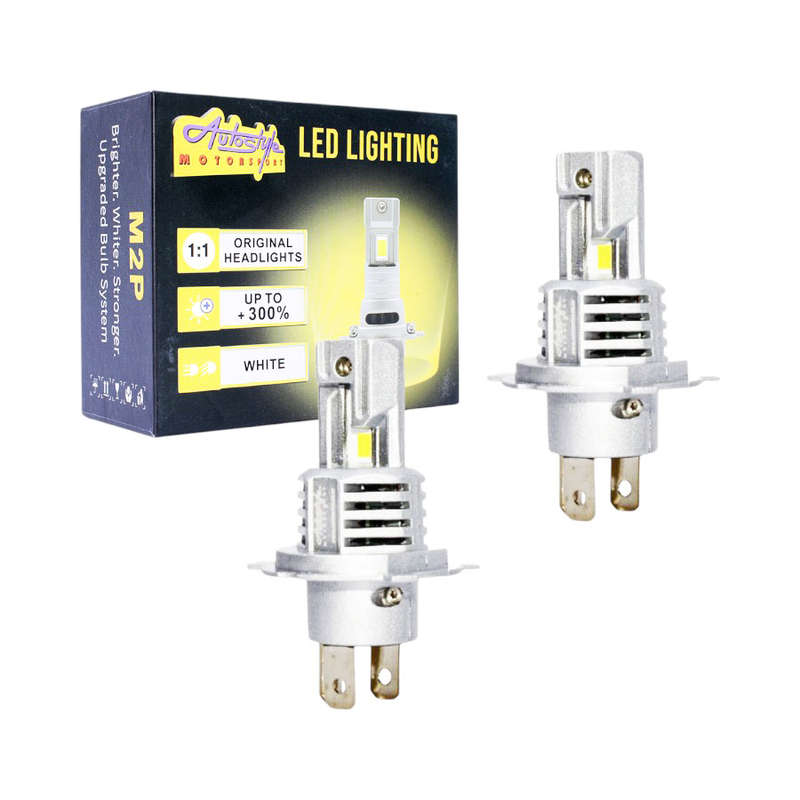 H4 M2P Plug &amp; Play LED Bulbs (pair)