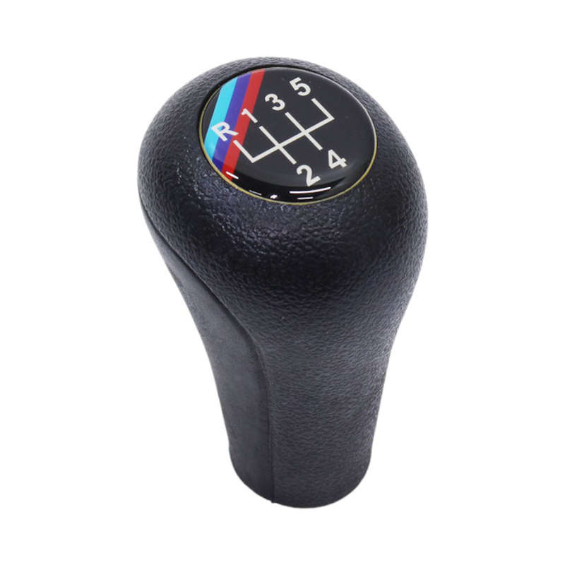 Red &amp; Blue Strip Design 5-Speed Gear Knob for Bmw 3 Series