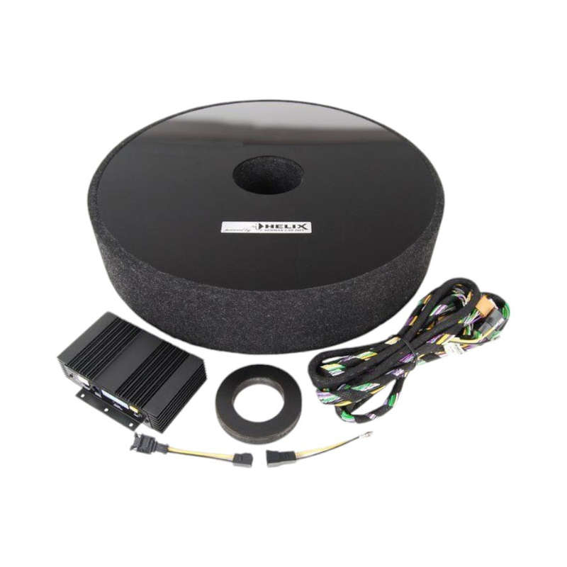 VW Helix Plug &amp; Play Subwoofer Kit to fit in Spare Wheel Well (OEM VW Product)