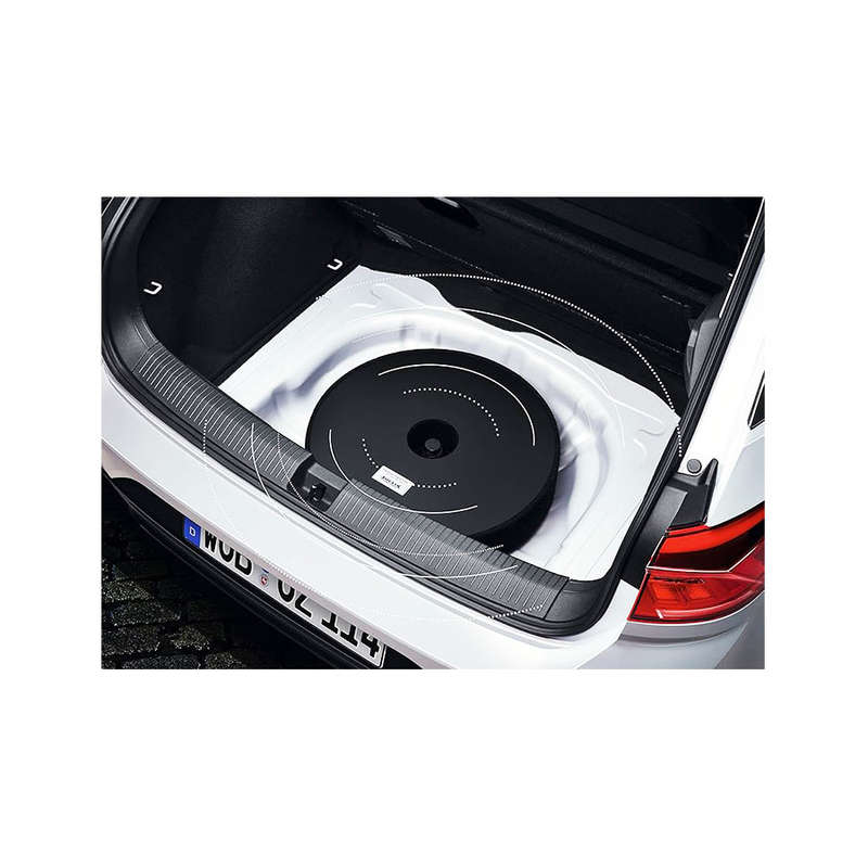 VW Helix Plug &amp; Play Subwoofer Kit to fit in Spare Wheel Well (OEM VW Product)