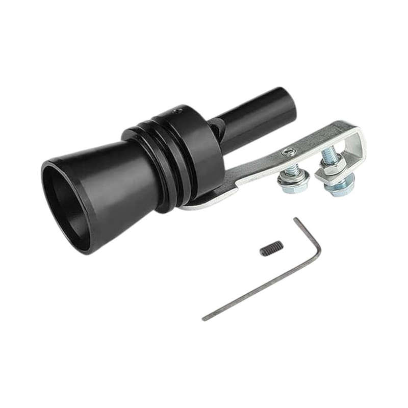 Exhaust Pipe Turbo Whistler Add-on Accessory - Black XL
