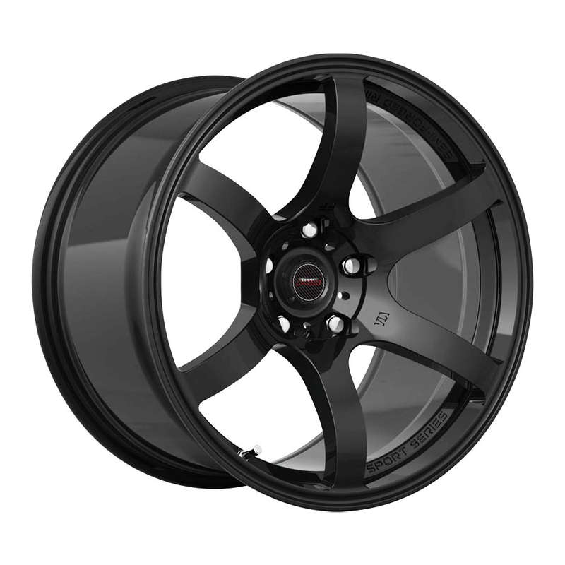 18" A-Line Legacy 5/114 Velvet Black FlowForm Alloy Wheels (Track Use)