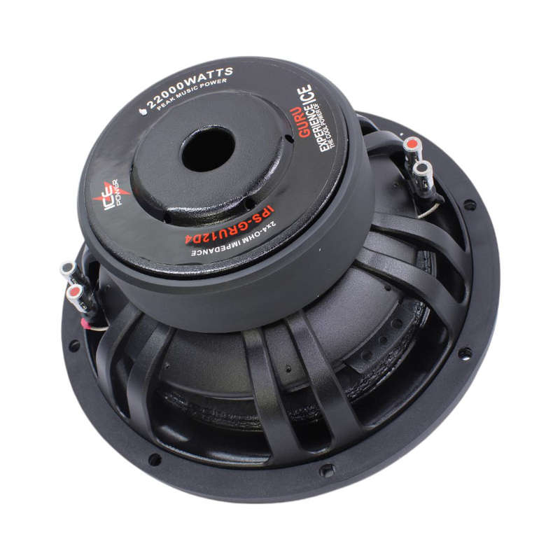 Ice Power IPS-GRU12D4 12" 22000w Guru Series DVC Subwoofer