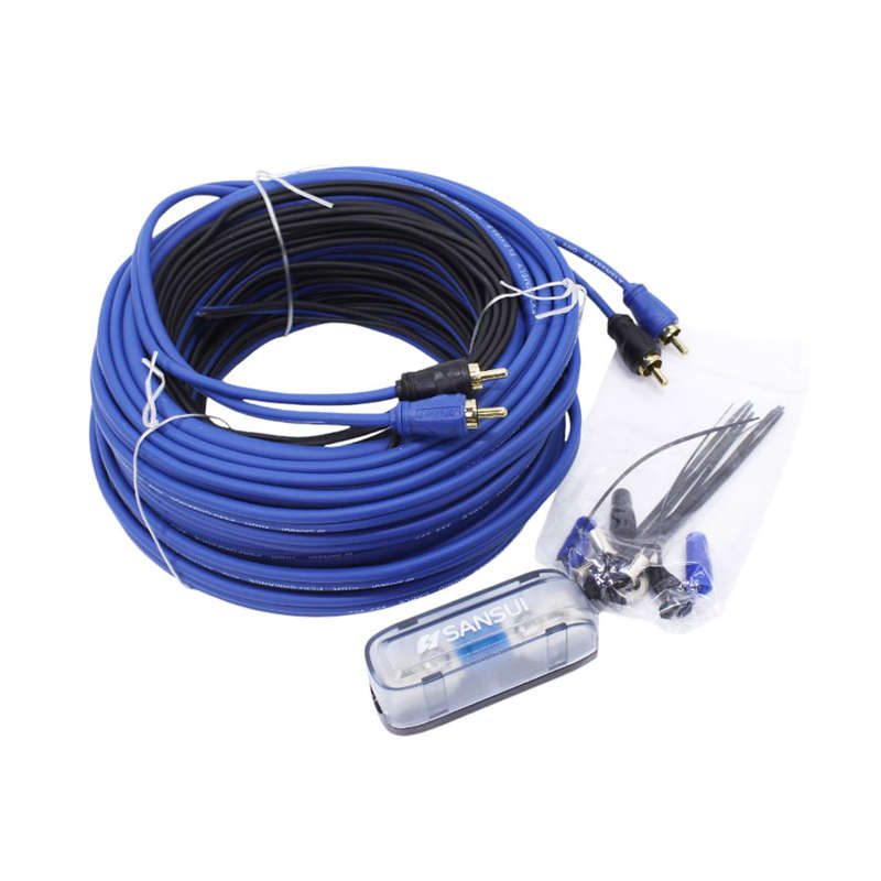 Sansui SA-AK8 8GA 2 Channel 550W Amplifier Installation Kit