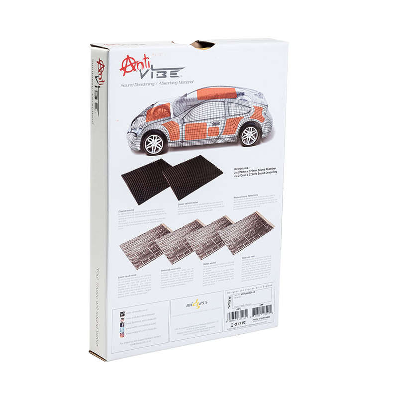 Vibe Audio VIBE-V6BP Sound Deadening Foam (50x60cm)