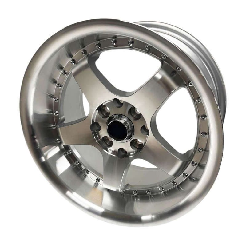 15" Zoom 5073R 4/100 &amp; 4/114 Silver Alloy Wheels