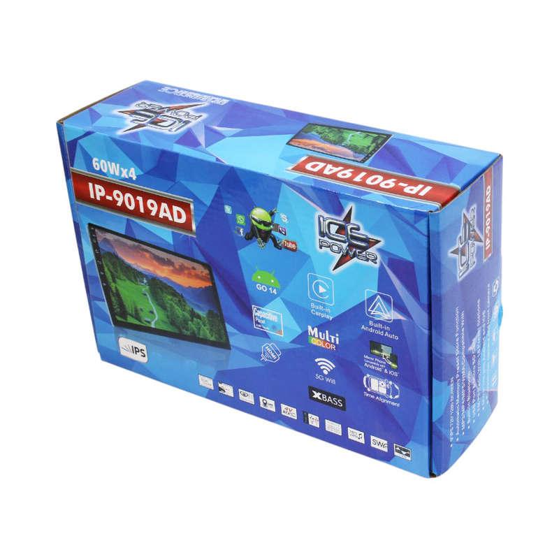 Ice Power IP-9019AD 9-Inch Universal Android Media Player - 2GB+32GB, USB, Bluetooth, Touch Screen