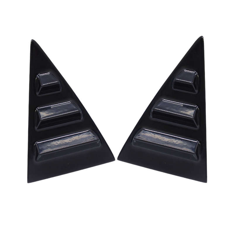 Gloss Black Quarter Rear Window Louvre for Toyota E10 Rsi/Rxi