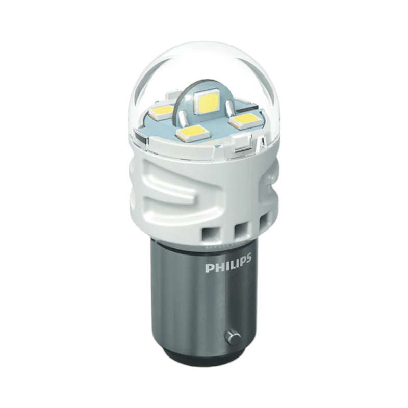Philips P21/5w LED Ultinon Pro3100 Cool White Bulbs (double contact)