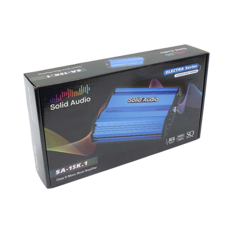 Solid Audio SA-15K.1 Electra Series 15000w Monoblock Amplifier