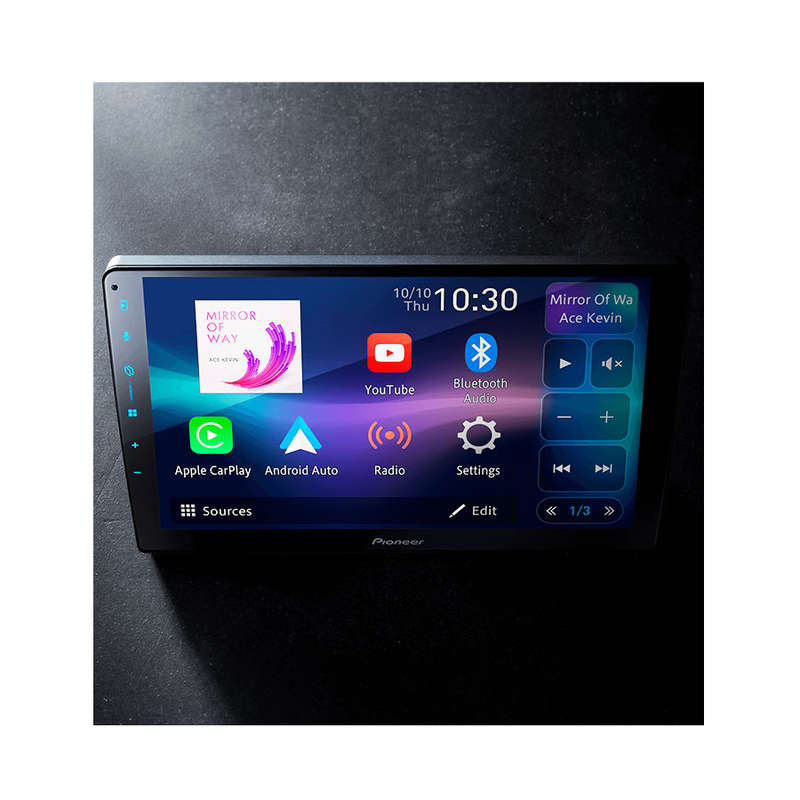Pioneer DMH-AP6650BT 9" AV Receiver ith Wireless Apple CarPlay, Wireless Android Auto and Mirroring