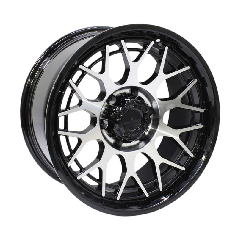 18" AC-Racing AC-181 6/139 Black Alloy Wheels