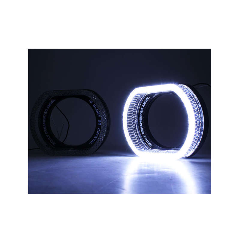 5D Crystal LED Angel Eye Daytime Running Light - i8 O-30 Design