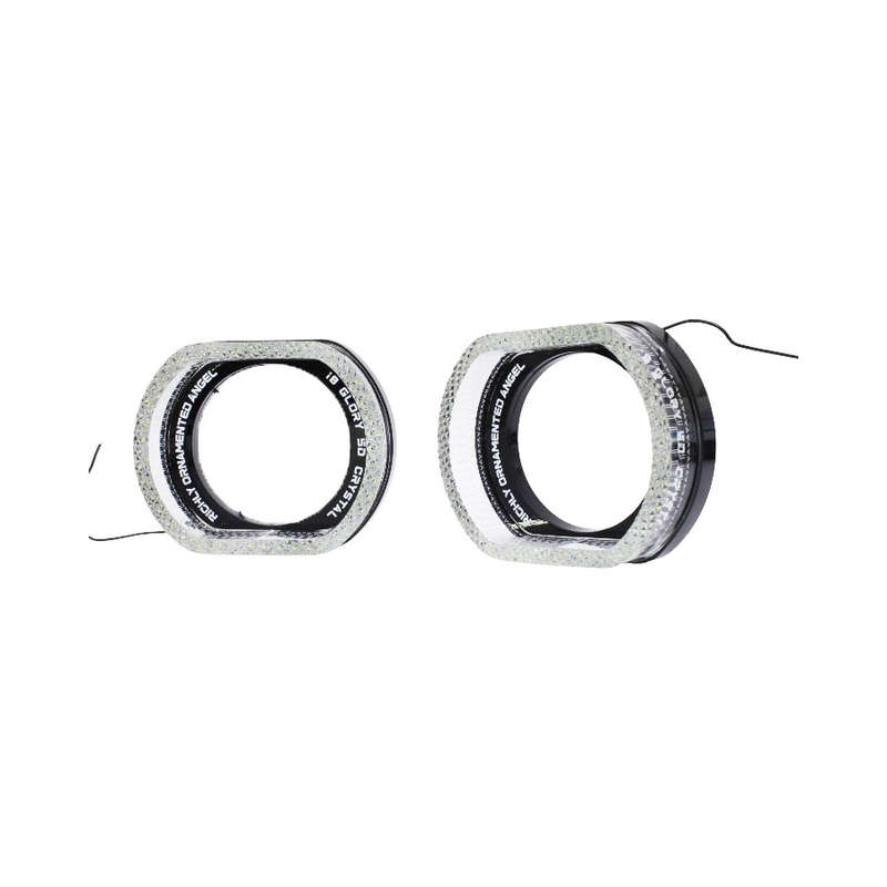 5D Crystal LED Angel Eye Daytime Running Light - i8 O-30 Design